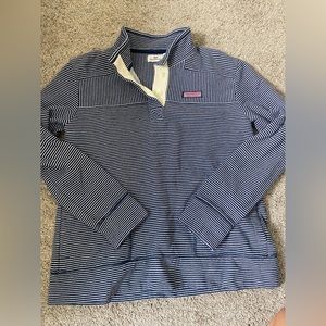 Vineyard Vines Striped Pull Over Longsleeve